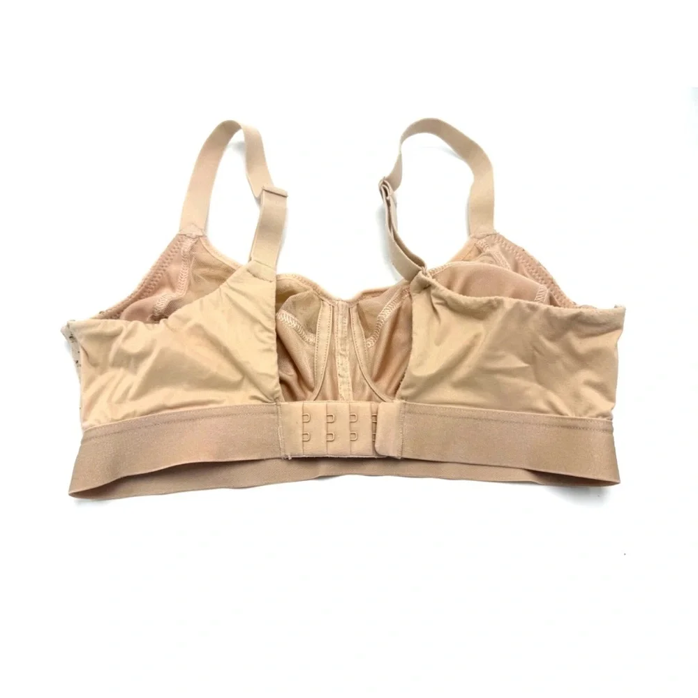 Chantelle Norah Comfort Supportive Wirefree Bra Nude Blush 30DD - Picture 4 of 6